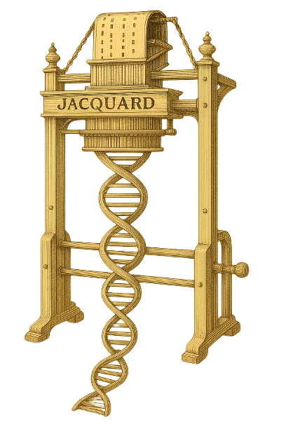 Jackard Machine Illustration